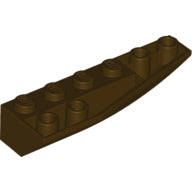 LEGO® los onderdeel Wig in kleur Donker Bruin 41764