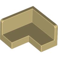 Plaatje in Gallery viewer laden, LEGO® los onderdeel Paneel in kleur Geelbruin 91501