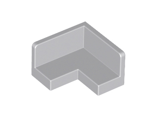 LEGO® los onderdeel Paneel Licht Blauwachtig Grijs 91501