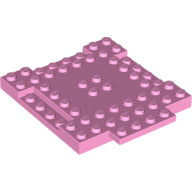 LEGO® los onderdeel Steen Aangepast in kleur Fel Roze 15624