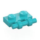 LEGO® los onderdeel Plaat Aangepast Medium Azuurblauw 2540