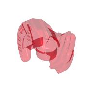 LEGO® los onderdeel Haar in kleur Doorzichtig Rood 29223