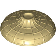 LEGO® los onderdeel Hoofddeksels in kleur Geelbruin 26007