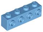 LEGO® los onderdeel Steen Aangepast Medium Blauw 30414