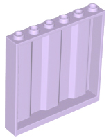 LEGO® los onderdeel Paneel in kleur Lavendel 23405