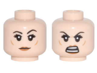 LEGO® los onderdeel Hoofd in kleur Lichte Noga 3626cpb1780