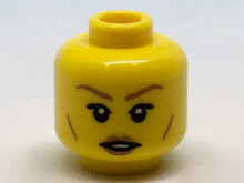 Plaatje in Gallery viewer laden, LEGO® los onderdeel Hoofd in kleur Geel 3626cpb1830