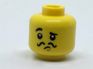 LEGO® los onderdeel Hoofd in kleur Geel 3626cpb1819