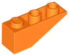 LEGO® los onderdeel Dakpan Omgekeerd in kleur Oranje 4287