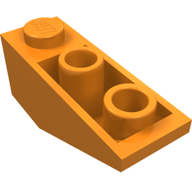 LEGO® los onderdeel Dakpan Omgekeerd in kleur Oranje 4287