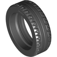 Plaatje in Gallery viewer laden, LEGO® los onderdeel Band in kleur Zwart 30699