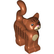 LEGO® los onderdeel Landdier Donker Oranje 13786pb02