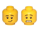 LEGO® los onderdeel Hoofd in kleur Geel 3626cpb1879