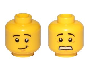 LEGO® los onderdeel Hoofd in kleur Geel 3626cpb1879