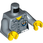 LEGO® los onderdeel Lijf met Motief Zandblauw 973pb2775c01
