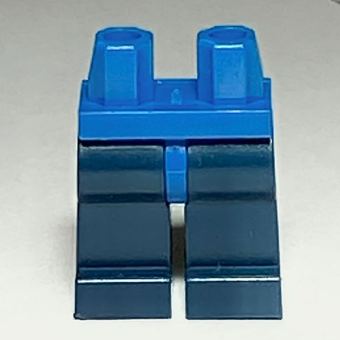 LEGO® los onderdeel Benen in kleur Blauw 970c63