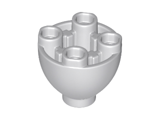 LEGO® los onderdeel Steen Rond Licht Blauwachtig Grijs 24947