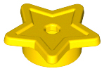 LEGO® los onderdeel Plaat Rond in kleur Geel 11609