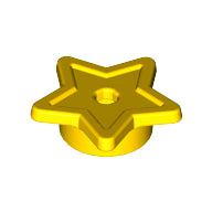 Plaatje in Gallery viewer laden, LEGO® los onderdeel Plaat Rond in kleur Geel 11609