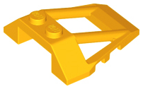 Plaatje in Gallery viewer laden, LEGO® los onderdeel Voorruit Helder Licht Oranje 47758