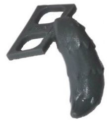 LEGO® Lijf Accessoire Donker Blauwachtig Grijs 18277