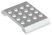 LEGO® los onderdeel Wig in kleur Wit 32739