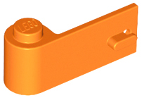 LEGO® los onderdeel Deur in kleur Oranje 3822
