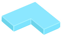 Plaatje in Gallery viewer laden, LEGO® los onderdeel Tegel Algemeen Medium Azuurblauw 14719