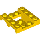 LEGO® los onderdeel Spatbord in kleur Geel 24151