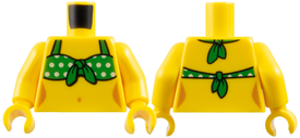 LEGO® los onderdeel Lijf met Motief Geel 973pb2738c01