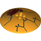 LEGO® Schaal met Motief Helder Licht Oranje 3961pb08