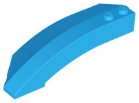 LEGO® los onderdeel Wig in kleur Donker Azuurblauw 41749