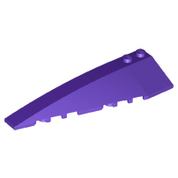 LEGO® los onderdeel Wig in kleur Donkerpaars 50955