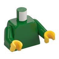 Plaatje in Gallery viewer laden, LEGO® los onderdeel Lijf in kleur Groen 973c020