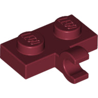 Plaatje in Gallery viewer laden, LEGO® los onderdeel Plaat Aangepast Donkerrood 11476