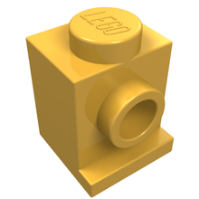 Plaatje in Gallery viewer laden, LEGO® los onderdeel Steen Aangepast Helder Licht Oranje 4070