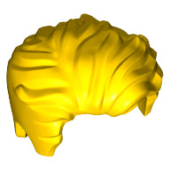 Plaatje in Gallery viewer laden, LEGO® los onderdeel Haar in kleur Geel 23186