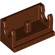 Plaatje in Gallery viewer laden, LEGO® los onderdeel Scharnier in kleur Roodachtig Bruin 3937