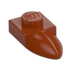 LEGO® los onderdeel Plaat Aangepast Donker Oranje 49668