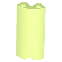 Plaatje in Gallery viewer laden, LEGO® los onderdeel Cilinder in kleur Geelachtig Groen 30987