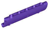 Plaatje in Gallery viewer laden, LEGO® los onderdeel Technisch Paneel Donkerpaars 62531