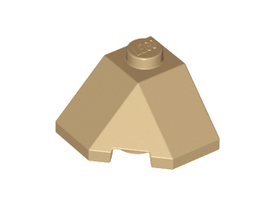 LEGO® los onderdeel Wig in kleur Donker Geelbruin 13548