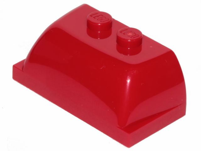 LEGO® los onderdeel Voorruit in kleur Rood 30841