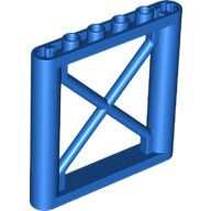 Plaatje in Gallery viewer laden, LEGO® los onderdeel Steunpilaar in kleur Blauw 64448