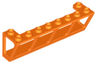 LEGO® los onderdeel Raamkozijn in kleur Oranje 89648