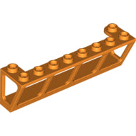 Plaatje in Gallery viewer laden, LEGO® los onderdeel Raamkozijn in kleur Oranje 89648