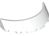 LEGO® los onderdeel Voorruit in kleur Wit 62360
