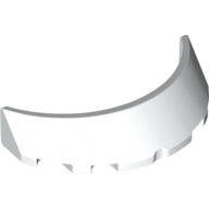 LEGO® los onderdeel Voorruit in kleur Wit 62360