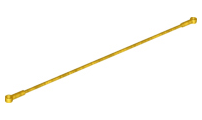 Plaatje in Gallery viewer laden, LEGO® los onderdeel Slang in kleur Parel Goud 27965