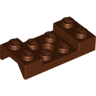 LEGO® los onderdeel Spatbord in kleur Roodachtig Bruin 60212